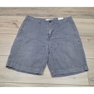 Billy Reid Chino Panel Shorts Sz 30 (3x7.5) Men's Black Panel Preppy
